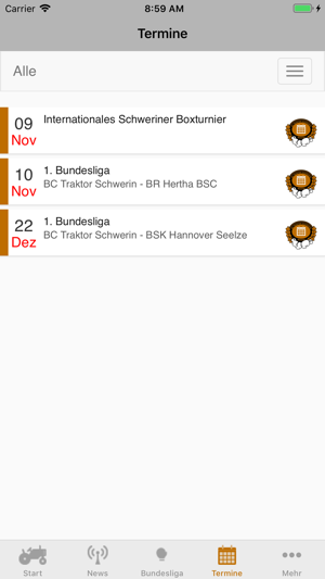 BC Traktor Schwerin e.V.(圖3)-速報App