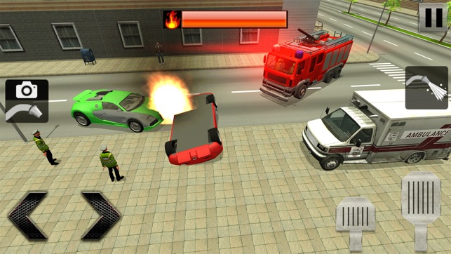 Firefighter Truck Simulator 3D(圖2)-速報App