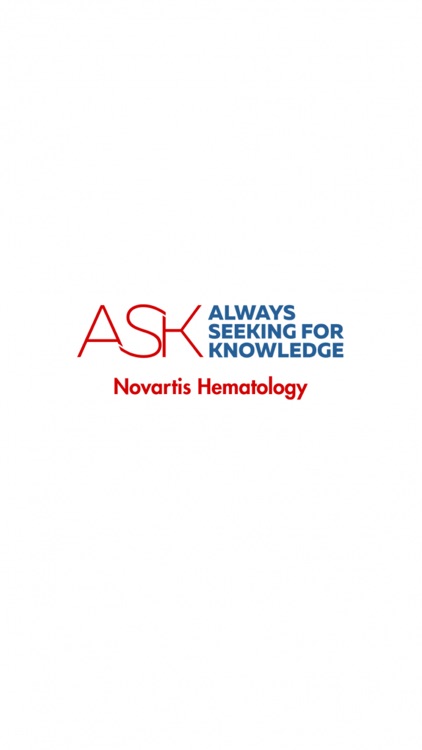 ASK NOVARTIS HEMATOLOGY