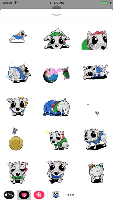 Dog Fox Animated Stickers screenshot 2