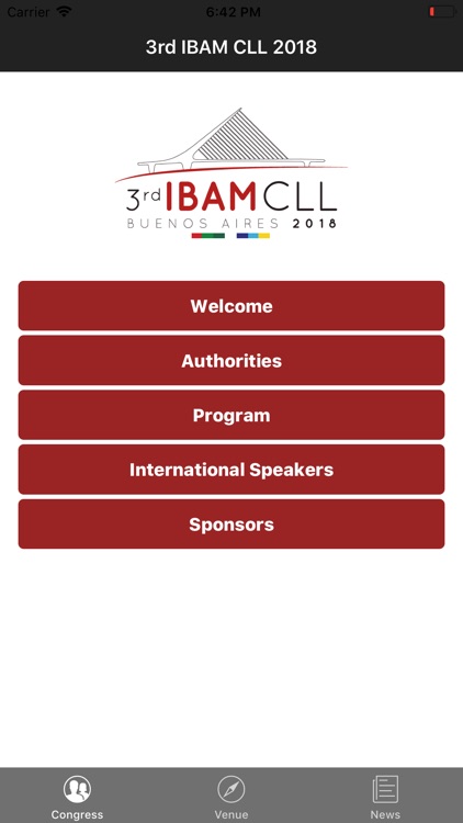 3rd IBAM CLL 2018