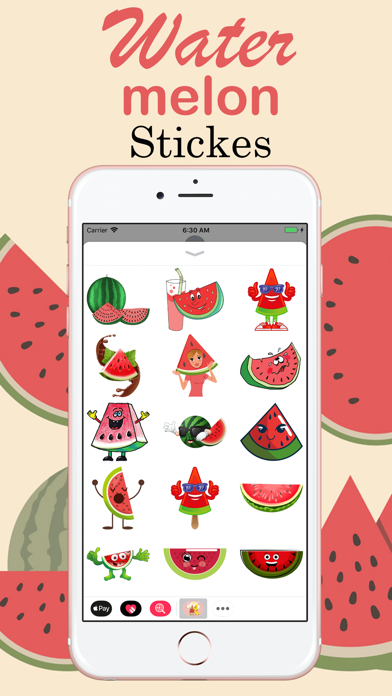 Watermelon Stickers screenshot 2