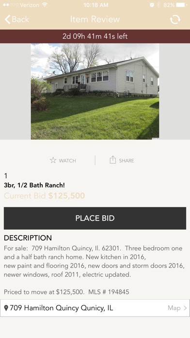 Cornerstone Auction & Realty screenshot 2