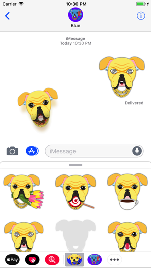 Blinged Out Yellow Bulldog(圖2)-速報App