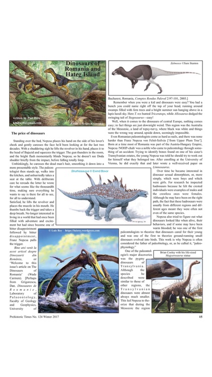 Prehistoric Times Magazine