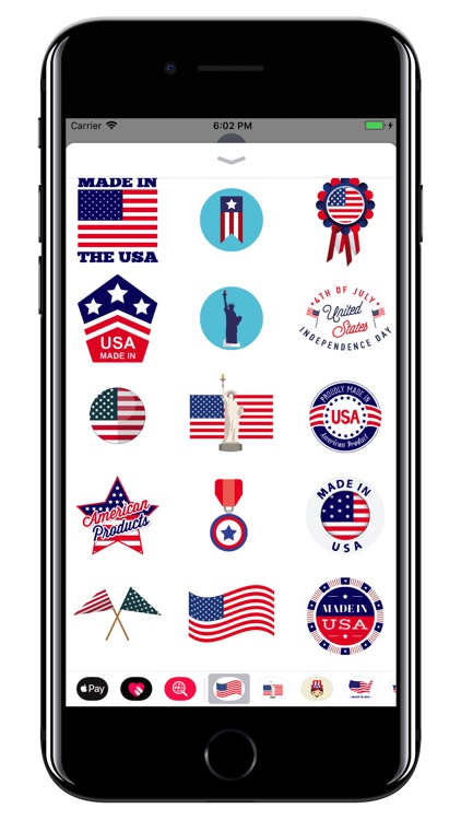 USA - American stickers screenshot-3