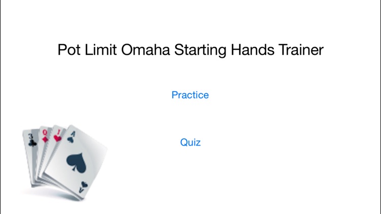 Omaha Starting Hands Chart