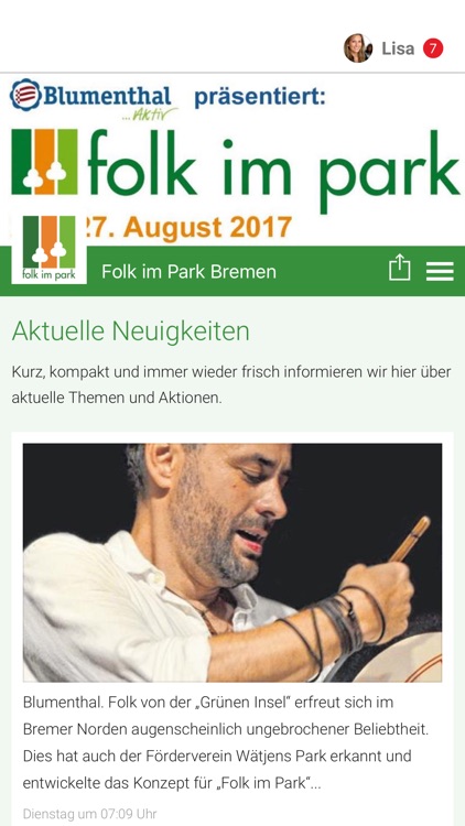 Folk im Park Bremen