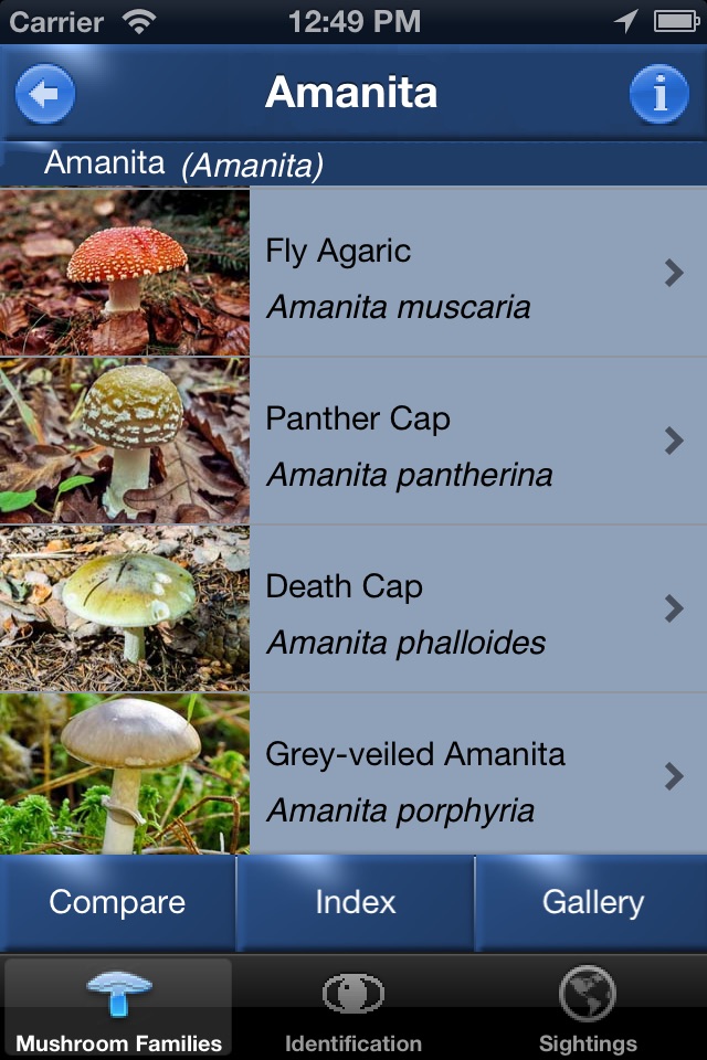 Mushroom Id North America screenshot 2