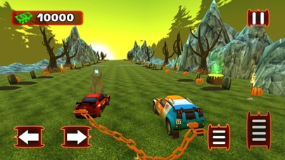 Scary Halloween Chained Cars screenshot 4