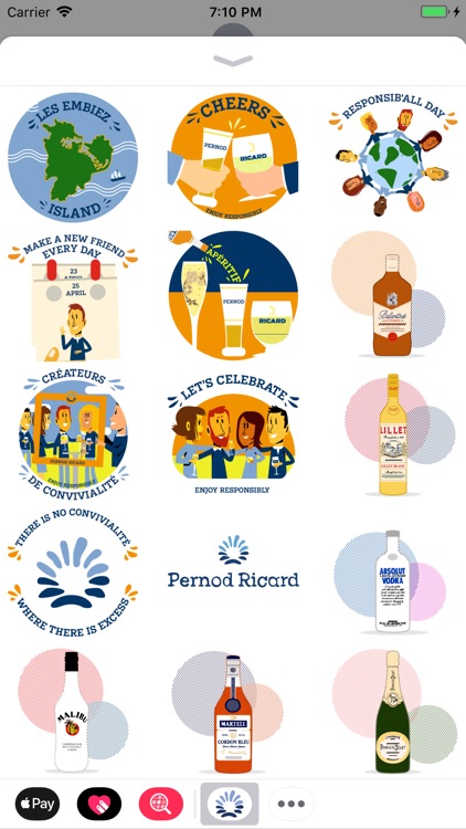 Pernod Ricard Stickers screenshot-3
