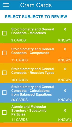 MCAT General Chem Cram Cards(圖2)-速報App