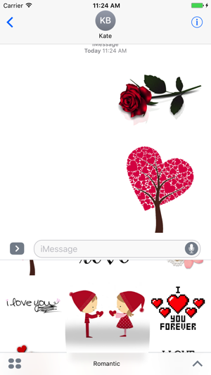 Romantic Emoticons(圖3)-速報App