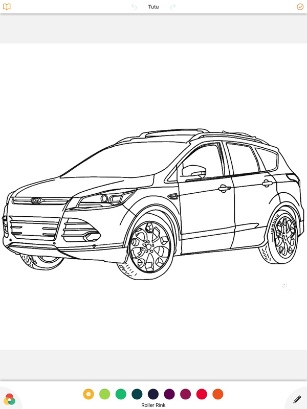 Car Coloring Books For Adults