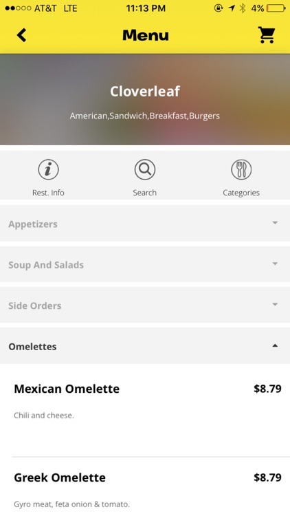 MizzMenus Restaurant Delivery