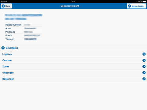 Wesotronic Dossier App screenshot 3