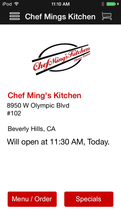 How to cancel & delete Chef Ming's Kitchen from iphone & ipad 1