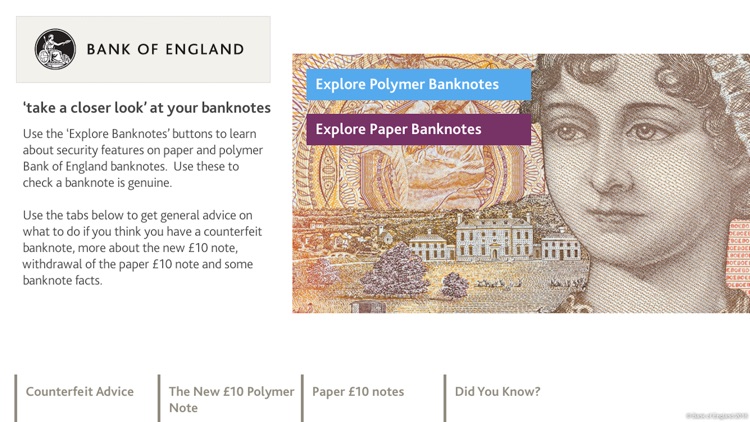 Bank of England Banknotes