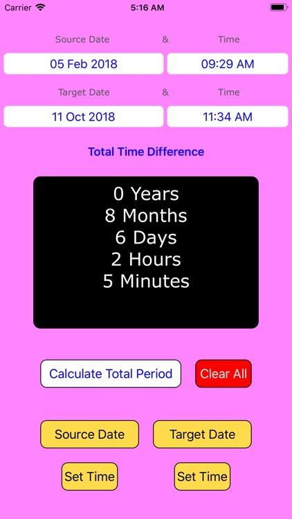 Age Calculator – Date & Time