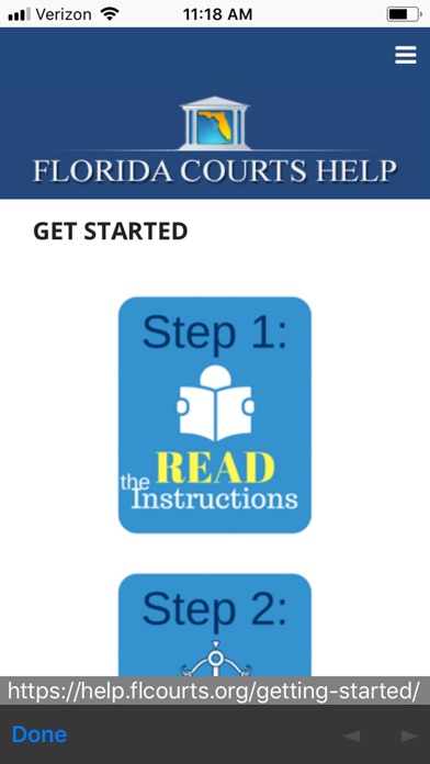 Florida Courts Help screenshot 2