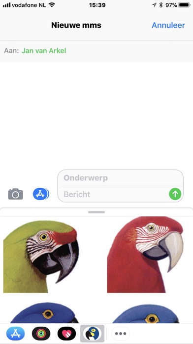 Macaw Stickerpack screenshot 2