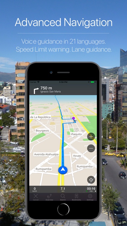 Ecuador Offline Navigation screenshot-3