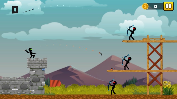 Stickman Knife Shooter screenshot-3