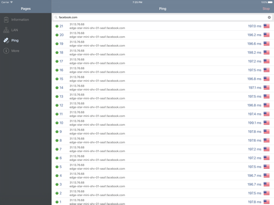 Network Analyzer Lite - wifi scanner, ping & net info screenshot