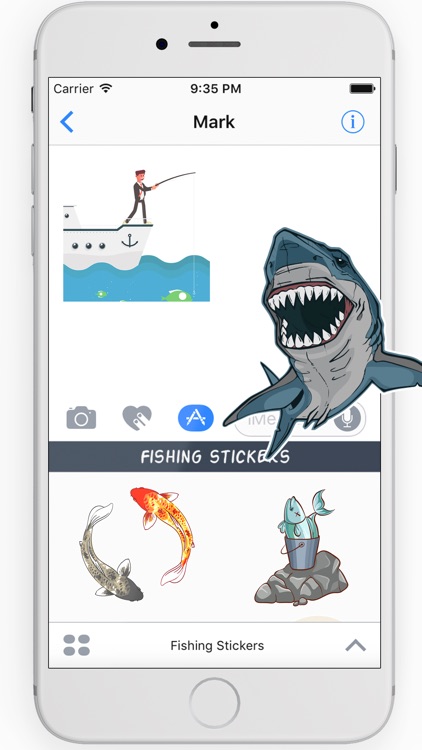 Fishing Stickers fisherman Emojis