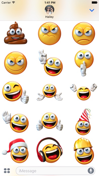 Emojis - 3D Emoji Stickers screenshot 4