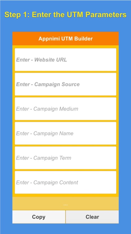 Appnimi UTM Builder