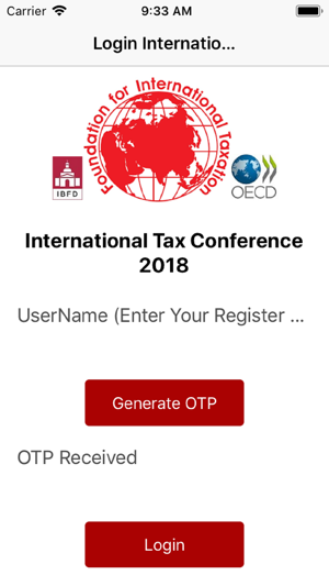 International Tax Conf 2018