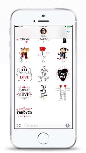 Love Stickers - for iMessage(圖4)-速報App