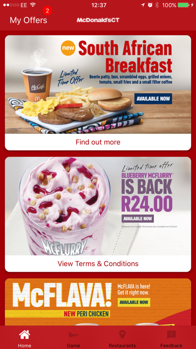 McDonald's Cape Town WiFi screenshot 2