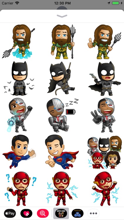 Justice League Sticker Pack