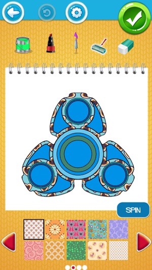 Fidget Spinner Coloring Book(圖2)-速報App