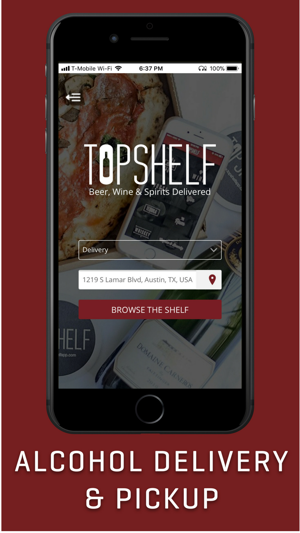 TopShelf Alcohol Delivery(圖1)-速報App