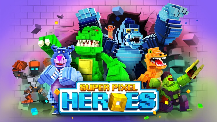 Super Pixel Heroes screenshot-0