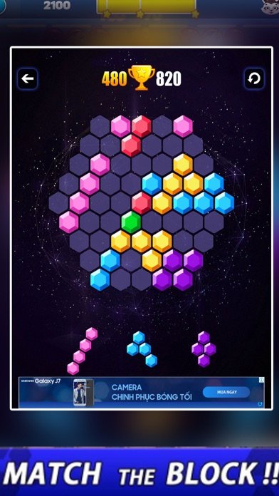 Hexa Hero Match screenshot 2