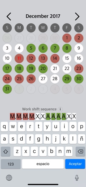 Rosta – My Shift Work Calendar(圖4)-速報App