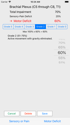 Impairment Calculator 4th ed.(圖8)-速報App