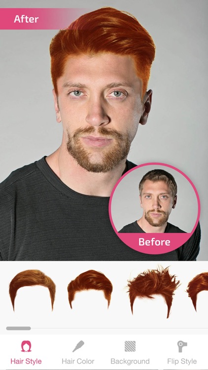 Hair Changer- Hairstyle Makeover & Hair Editor screenshot-3