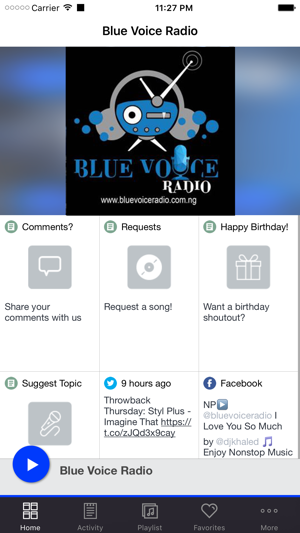 Blue Voice Radio(圖1)-速報App