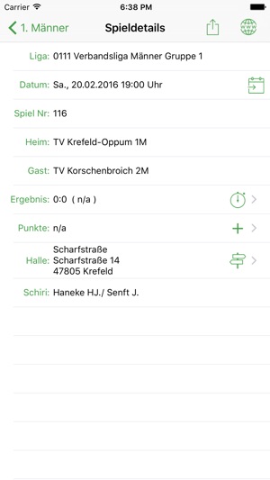 TV Krefeld-Oppum Handball(圖3)-速報App