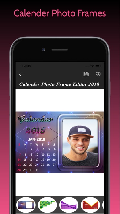 Calendar Photo Frame Editor