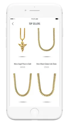 Screenshot 2 The Gold Gods Jewelry iphone