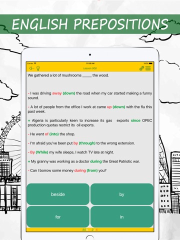 Learning English: Prepositions screenshot 2