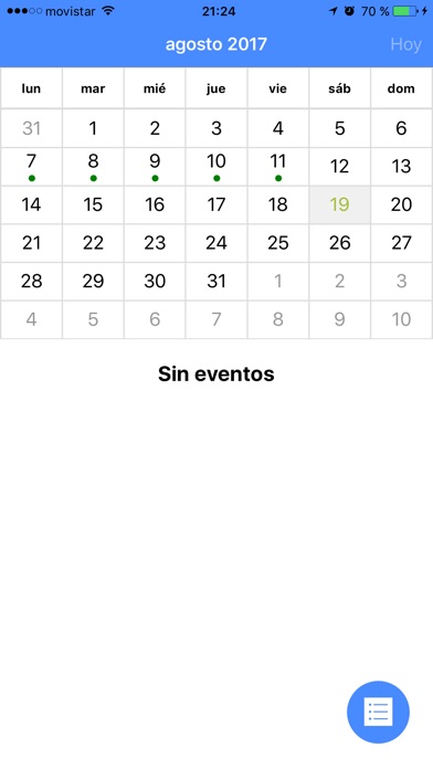 Agenda Rayen screenshot 2