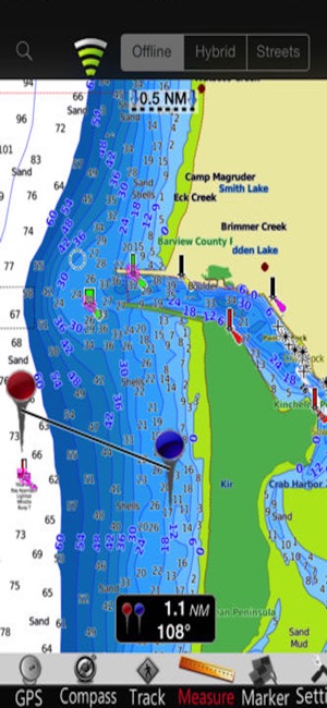 Washington Nautical Chart Pro(圖4)-速報App