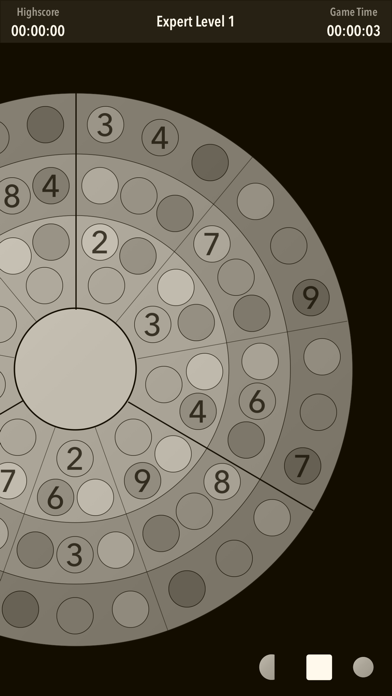 Sudoku: Roundoku Black 3 screenshot 3